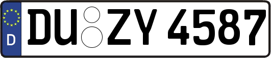 DU-ZY4587