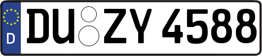 DU-ZY4588