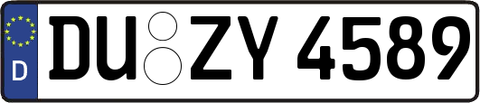 DU-ZY4589