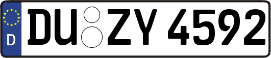 DU-ZY4592