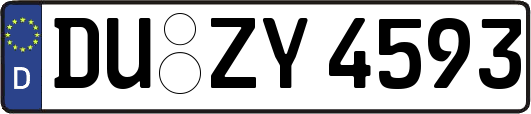 DU-ZY4593