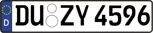 DU-ZY4596