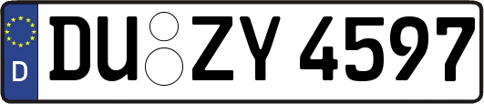 DU-ZY4597