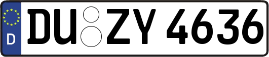 DU-ZY4636