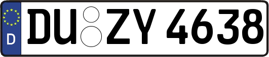 DU-ZY4638