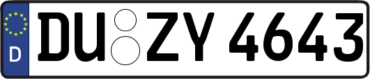 DU-ZY4643