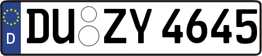 DU-ZY4645