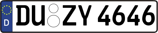 DU-ZY4646