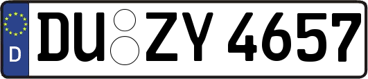 DU-ZY4657