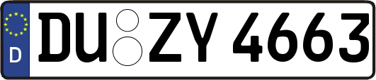 DU-ZY4663