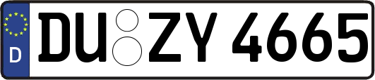 DU-ZY4665