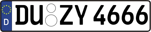 DU-ZY4666