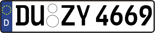 DU-ZY4669
