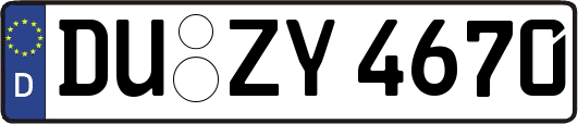 DU-ZY4670