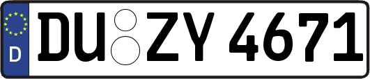 DU-ZY4671