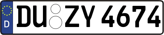 DU-ZY4674