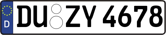 DU-ZY4678