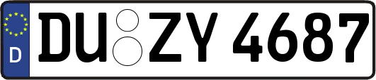 DU-ZY4687