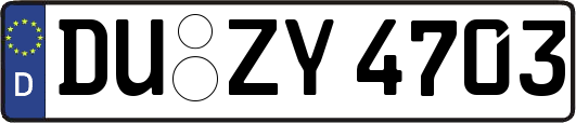DU-ZY4703