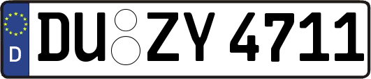 DU-ZY4711