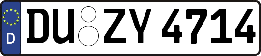 DU-ZY4714