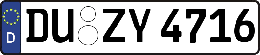 DU-ZY4716