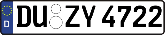 DU-ZY4722