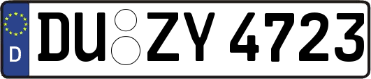 DU-ZY4723