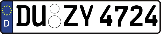 DU-ZY4724
