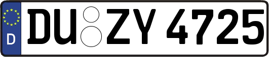 DU-ZY4725