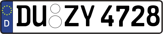 DU-ZY4728