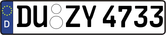 DU-ZY4733