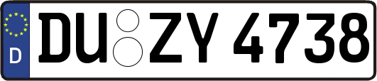 DU-ZY4738