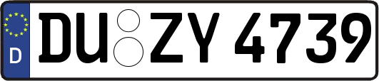 DU-ZY4739