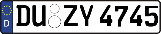 DU-ZY4745
