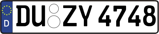 DU-ZY4748