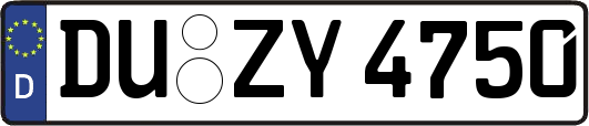 DU-ZY4750