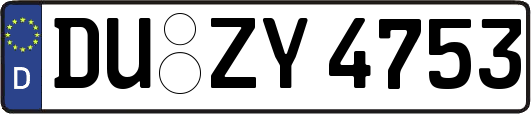 DU-ZY4753