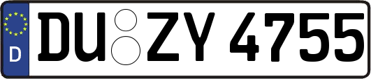 DU-ZY4755
