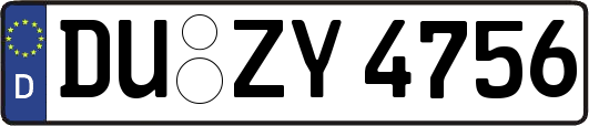 DU-ZY4756