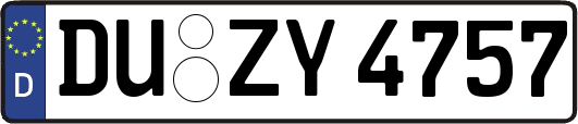 DU-ZY4757