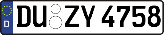 DU-ZY4758