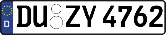 DU-ZY4762