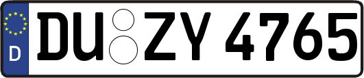 DU-ZY4765
