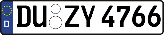 DU-ZY4766