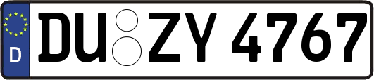 DU-ZY4767