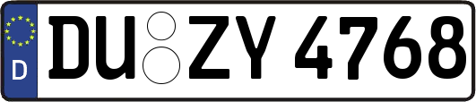 DU-ZY4768