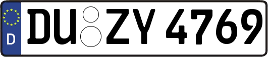 DU-ZY4769