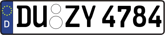 DU-ZY4784