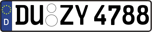 DU-ZY4788